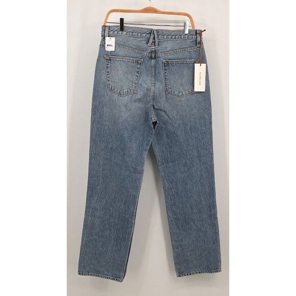 SLVRLAKE London High Rise Straight Jeans Size 31 Heartache Wash - Picture 5 of 16